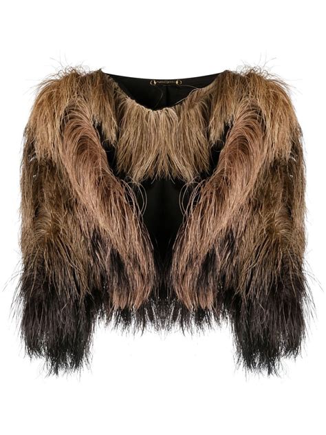 gucci feather sleeves|Gucci wraps for women.